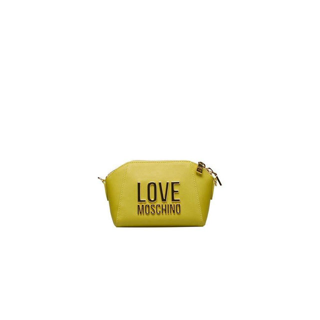 Love Moschino Yellow Polyethylene Women Crossbody Bag - Hilstor
