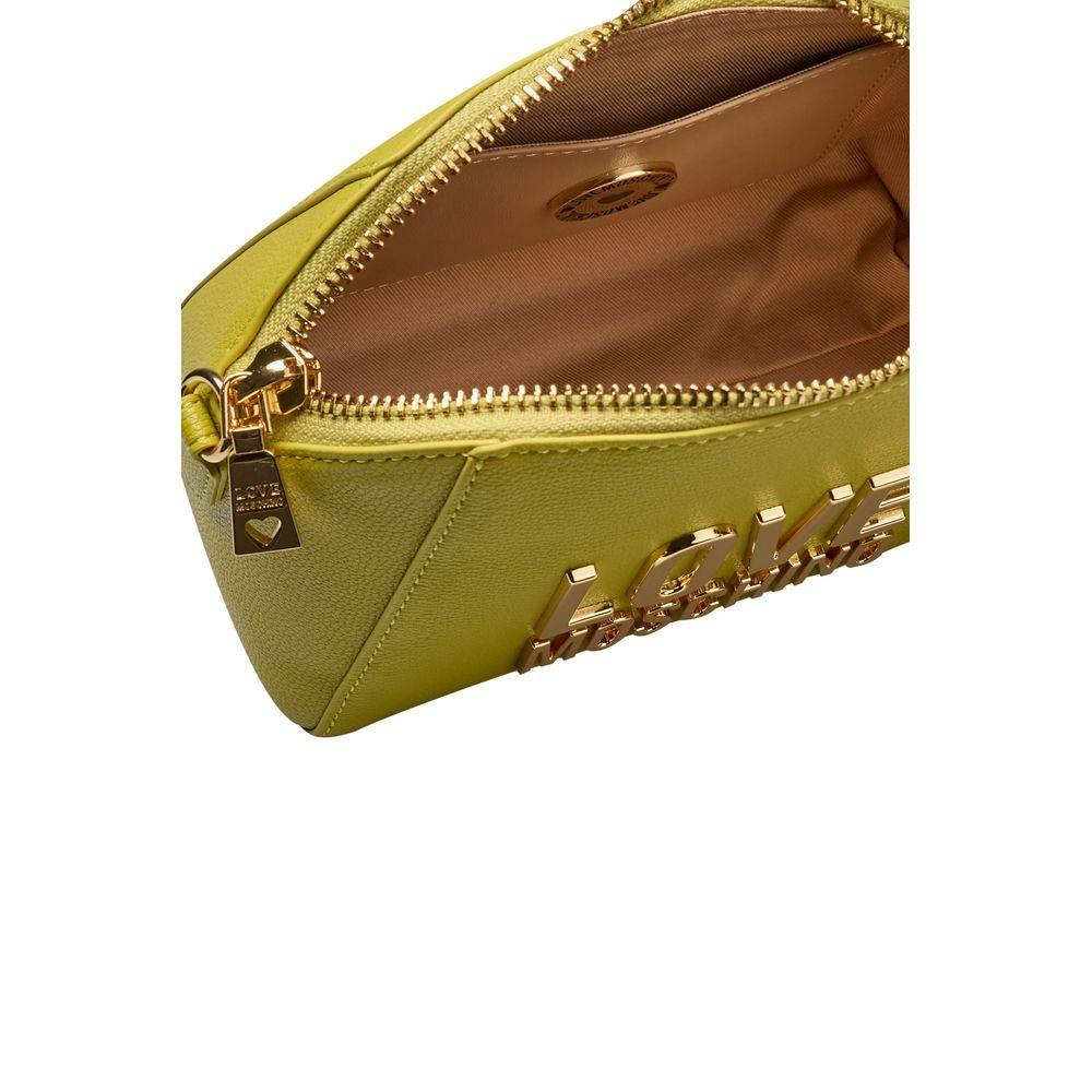 Love Moschino Yellow Polyethylene Women Crossbody Bag - Hilstor