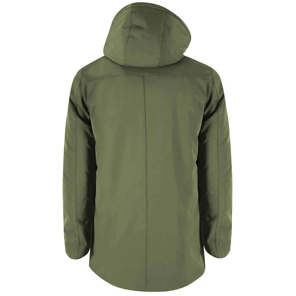 Yes Zee Green Nylon Men Jacket - Hilstor