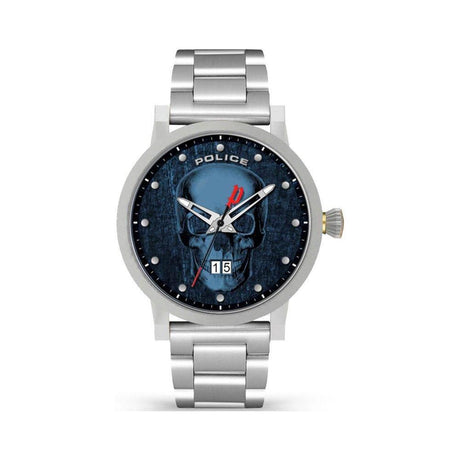 Police Gray Stainless Steel Watch - Hilstor
