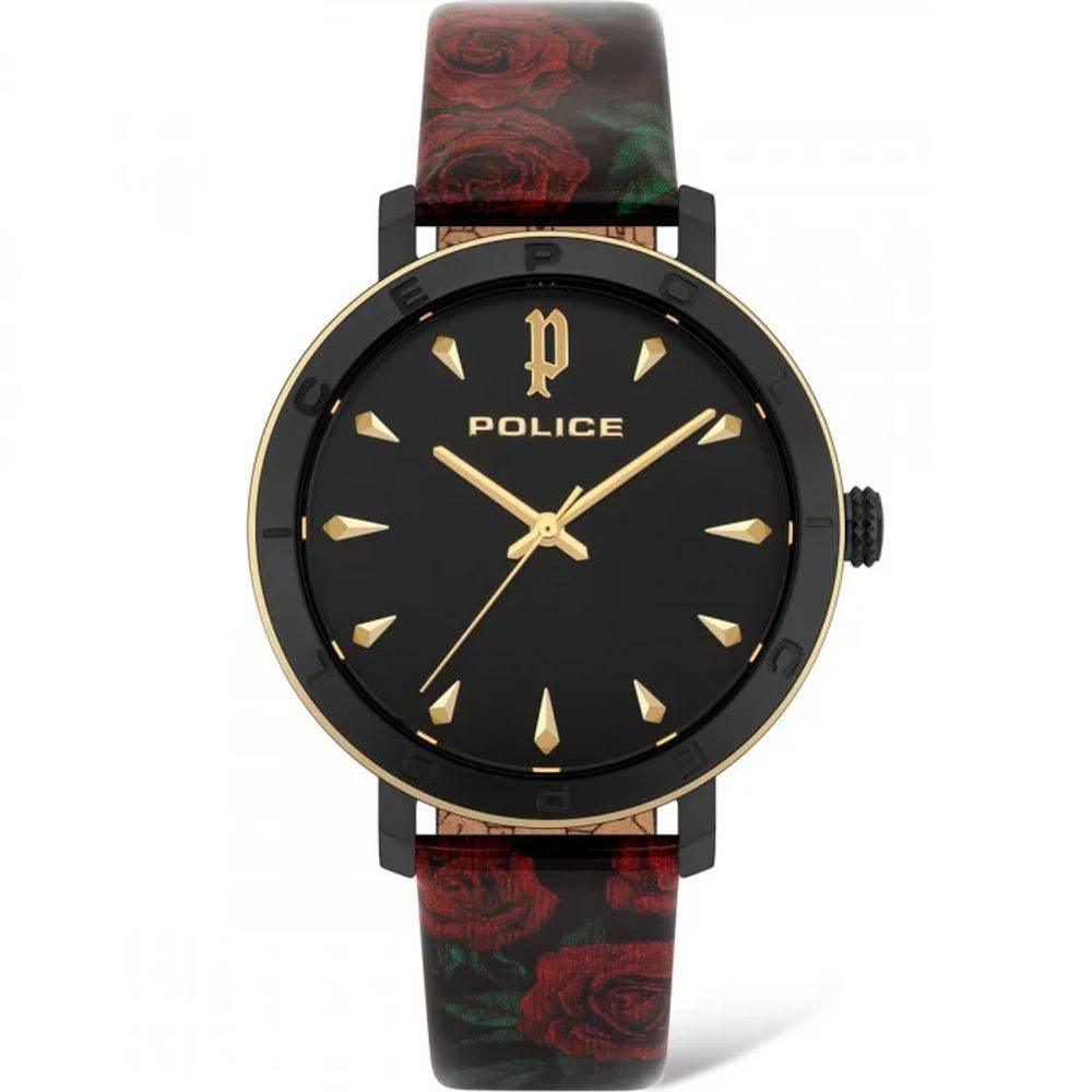 Police Red Stainless Steel Watch - Hilstor