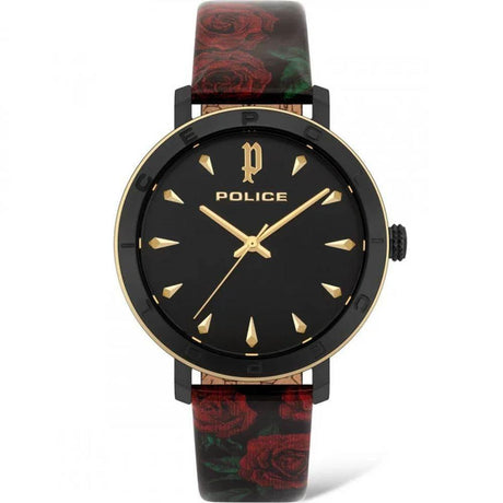 Police Red Stainless Steel Watch - Hilstor