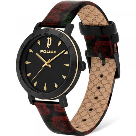 Police Red Stainless Steel Watch - Hilstor