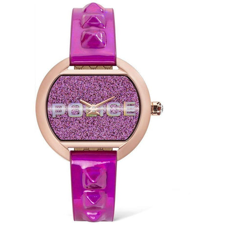 Police Multicolor Leather Watch - Hilstor
