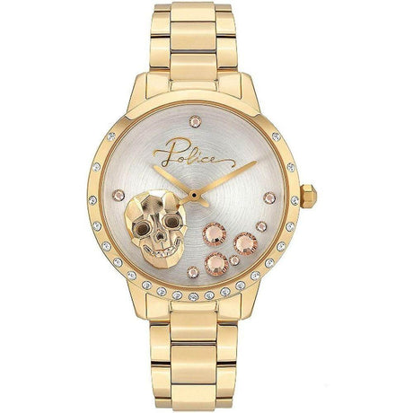 Police Gold Stainless Steel Watch - Hilstor