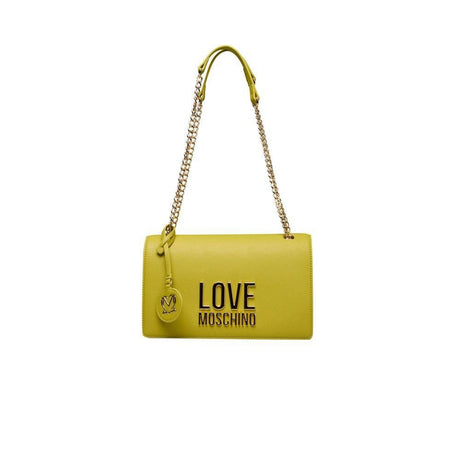 Love Moschino Yellow Polyethylene Women Crossbody Bag - Hilstor