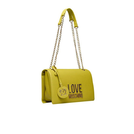 Love Moschino Yellow Polyethylene Women Crossbody Bag - Hilstor
