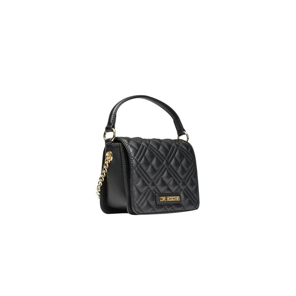Love Moschino Black Polyethylene Women Handbag - Hilstor