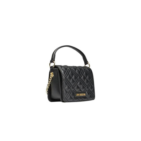 Love Moschino Black Polyethylene Women Handbag - Hilstor