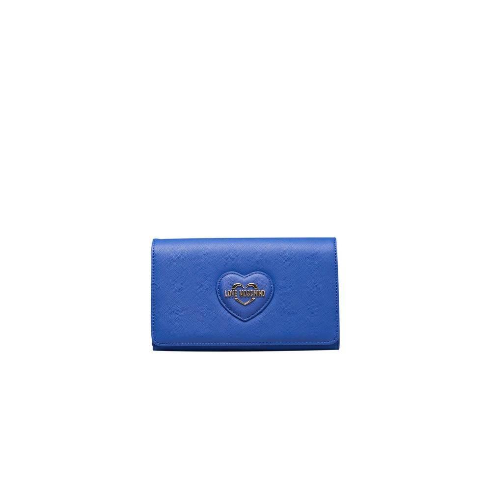 Love Moschino Blue Polyethylene Women Crossbody Bag - Hilstor