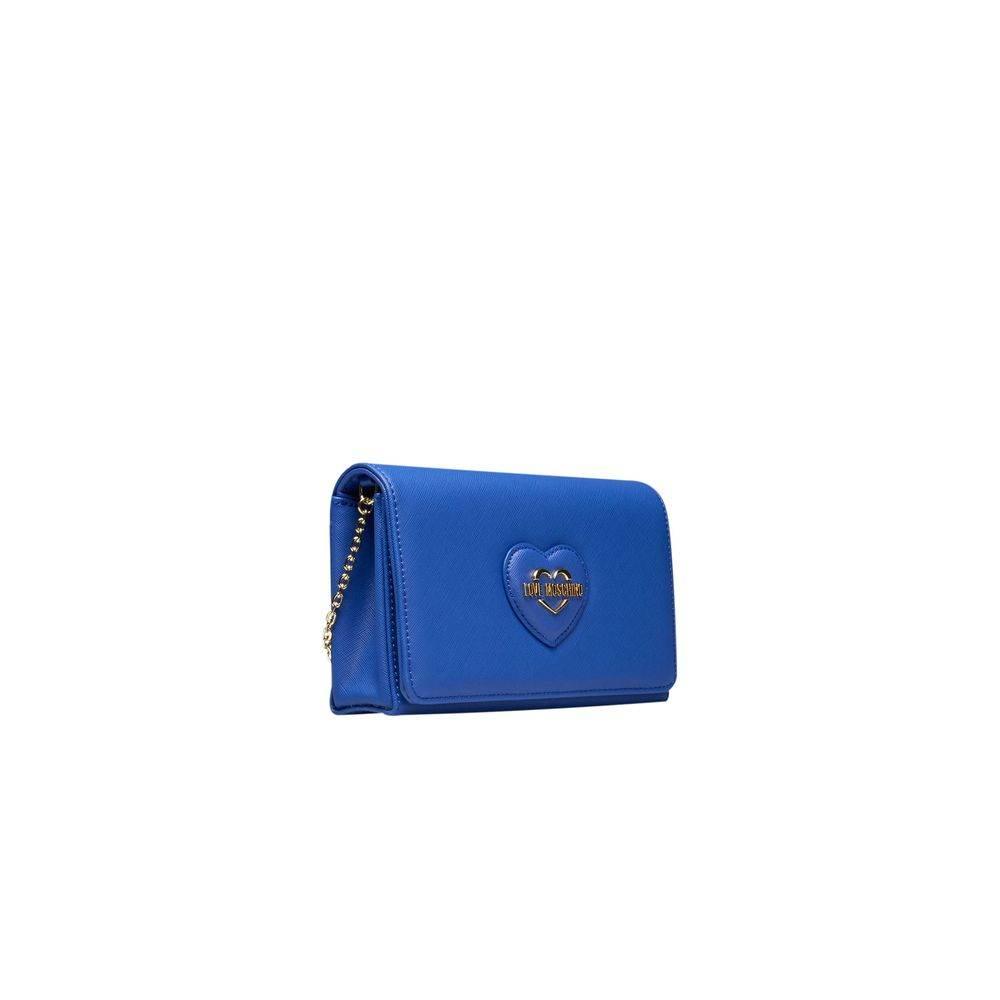 Love Moschino Blue Polyethylene Women Crossbody Bag - Hilstor