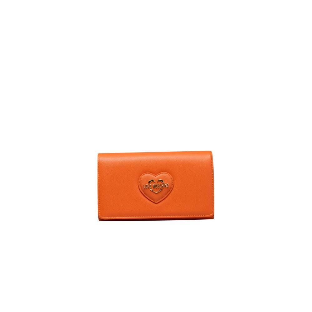 Love Moschino Orange Polyethylene Women Crossbody Bag - Hilstor