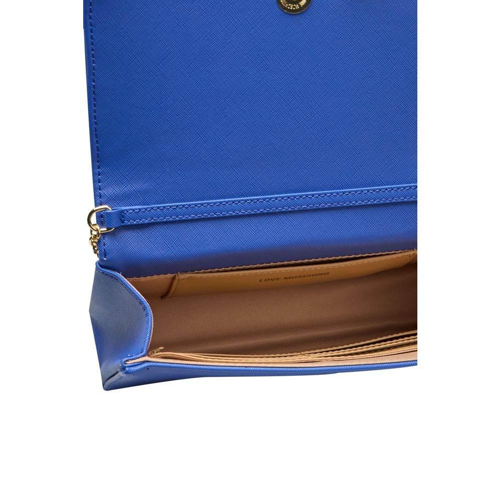 Love Moschino Blue Polyethylene Women Crossbody Bag - Hilstor