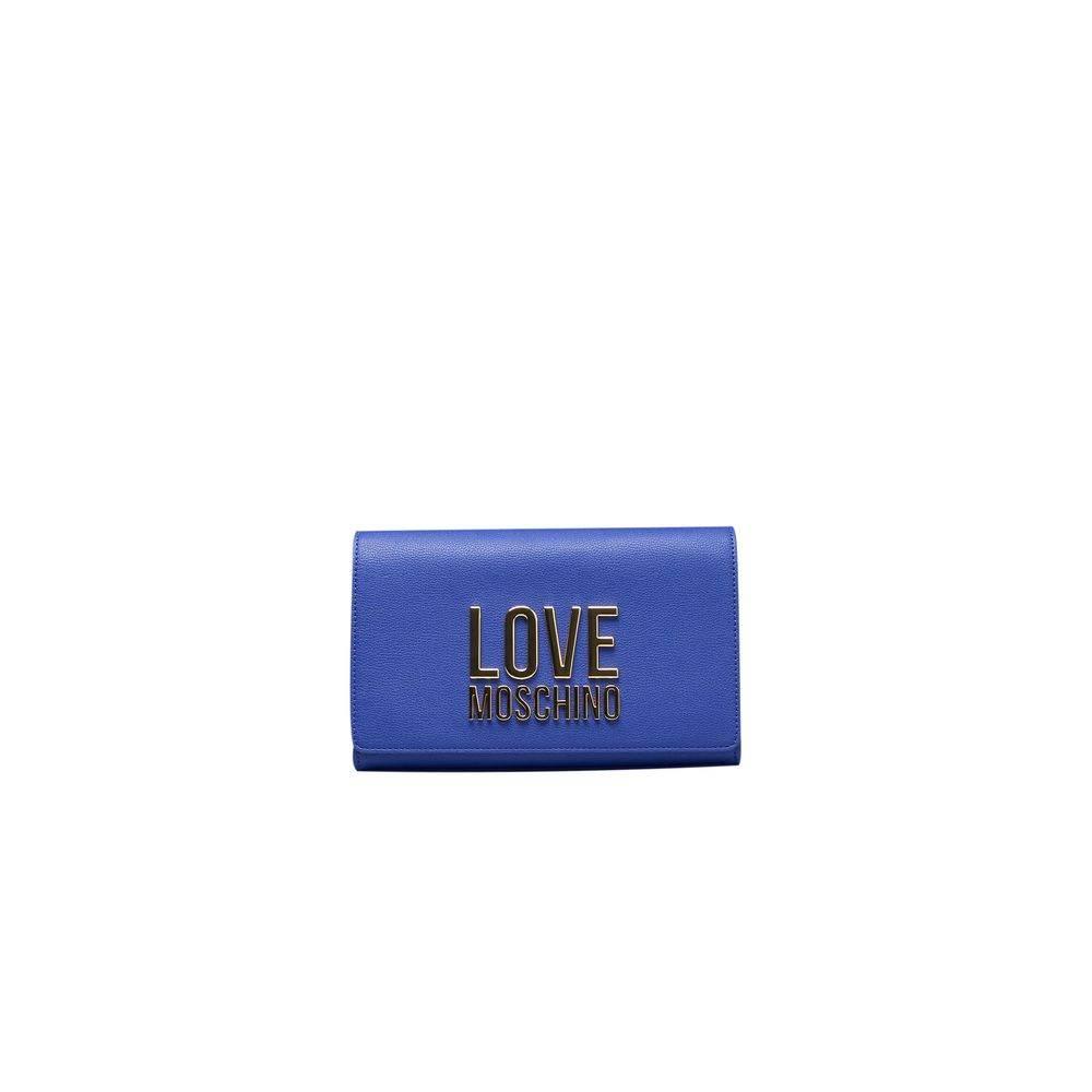 Love Moschino Blue Polyethylene Women Crossbody Bag - Hilstor