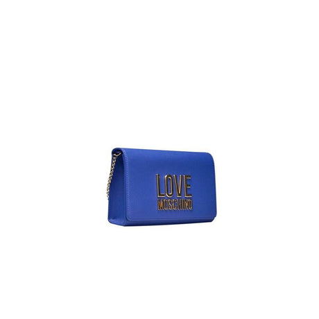 Love Moschino Blue Polyethylene Women Crossbody Bag - Hilstor