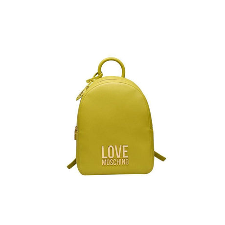 Love Moschino Yellow Polyethylene Women Backpack - Hilstor