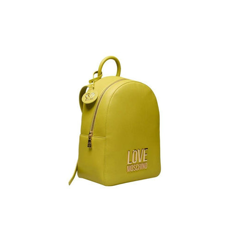 Love Moschino Yellow Polyethylene Women Backpack - Hilstor