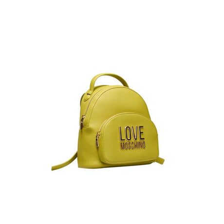 Love Moschino Yellow Polyethylene Women Backpack - Hilstor