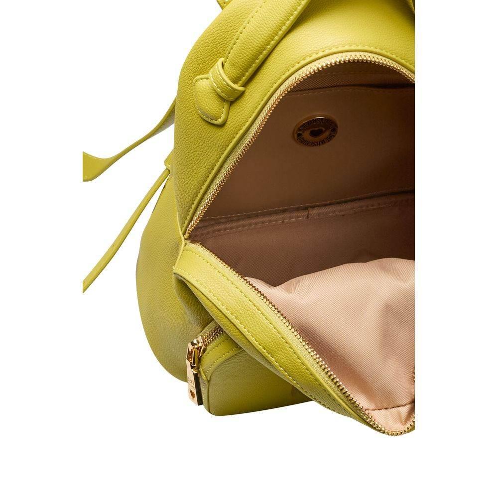 Love Moschino Yellow Polyethylene Women Backpack - Hilstor