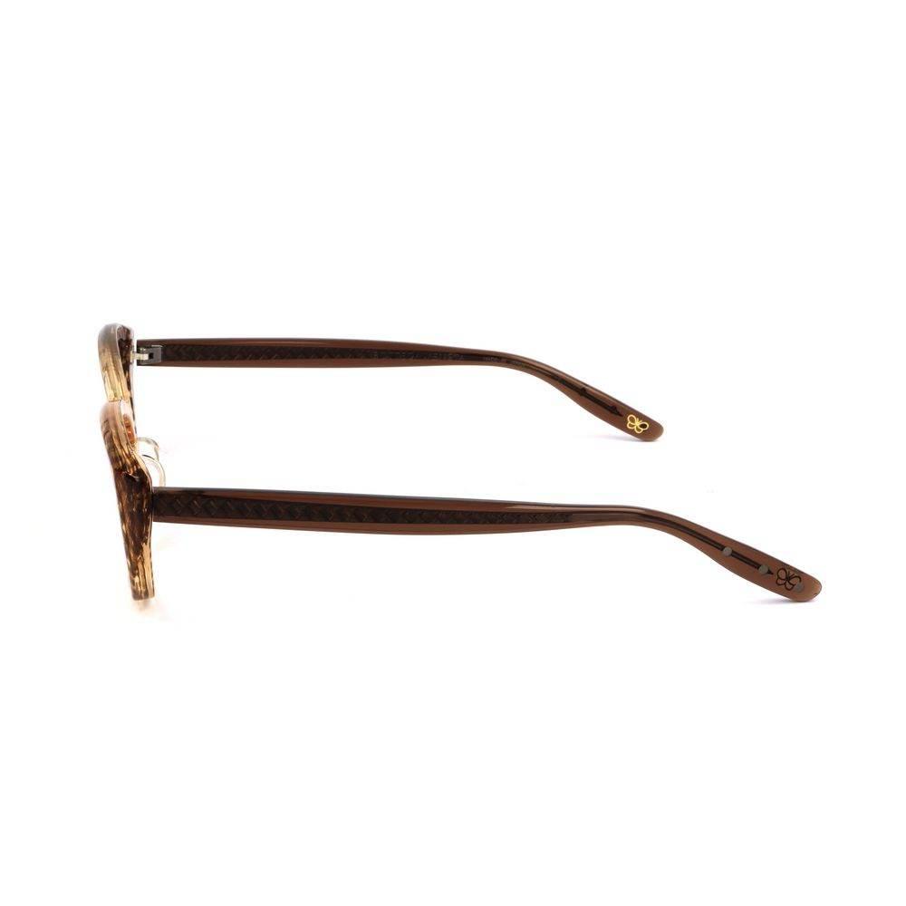 Bottega Veneta Brown Acetate Frames - Hilstor