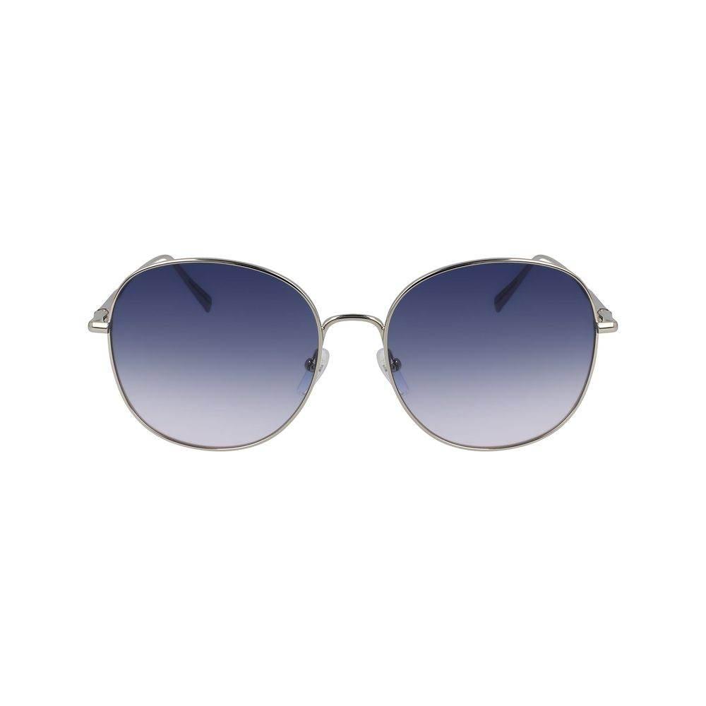 Longchamp Gold Metal Sunglasses - Hilstor
