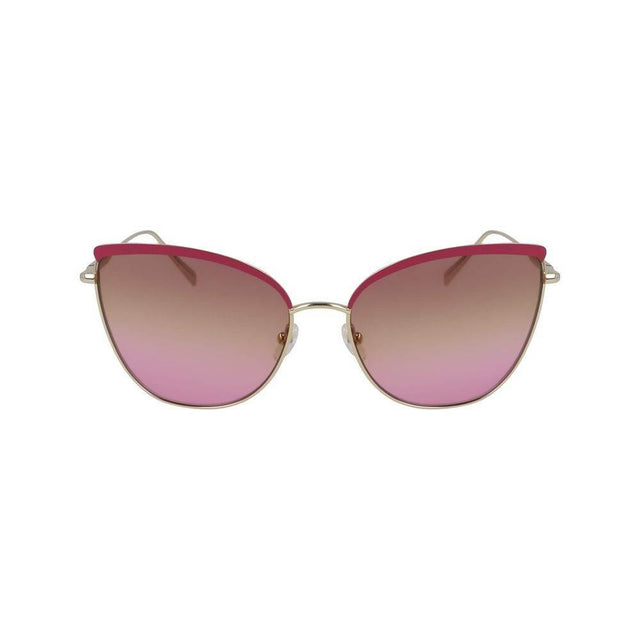 Longchamp Gold Metal Sunglasses - Hilstor