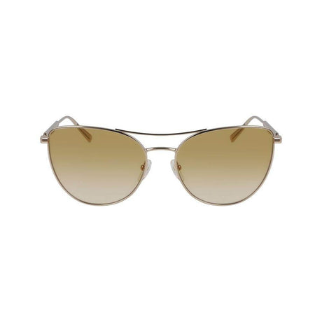Longchamp Yellow Metal Sunglasses - Hilstor