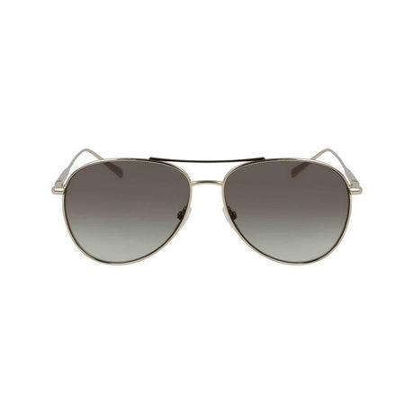 Longchamp Gold Metal Sunglasses - Hilstor