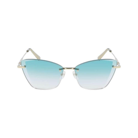 Longchamp Gold Metal Sunglasses - Hilstor