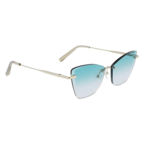 Longchamp Gold Metal Sunglasses - Hilstor