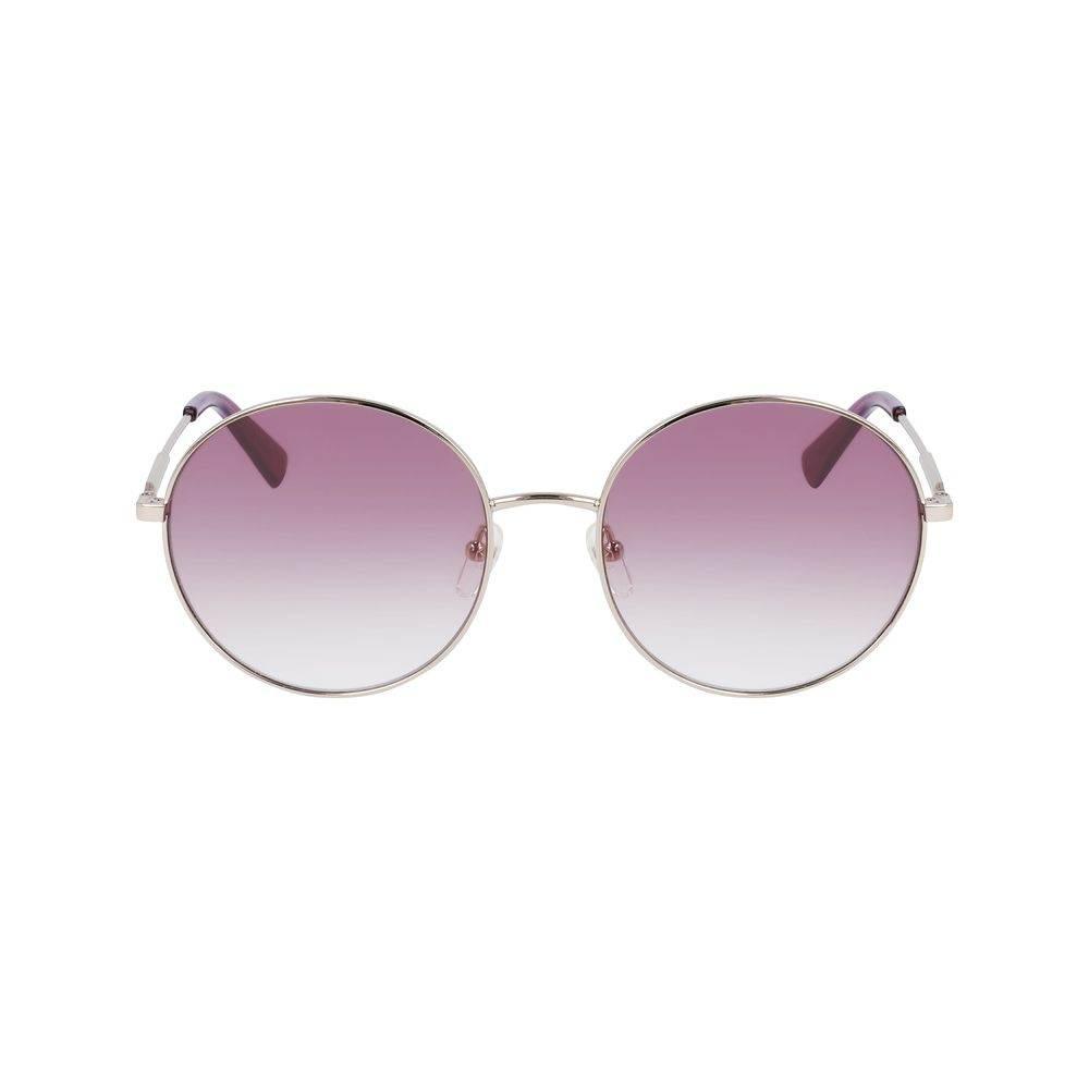 Longchamp Gold Metal Sunglasses - Hilstor