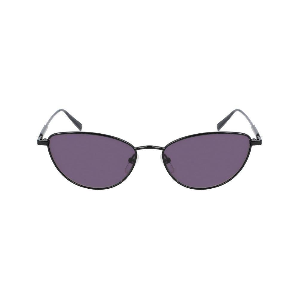 Longchamp Black Metal Sunglasses - Hilstor