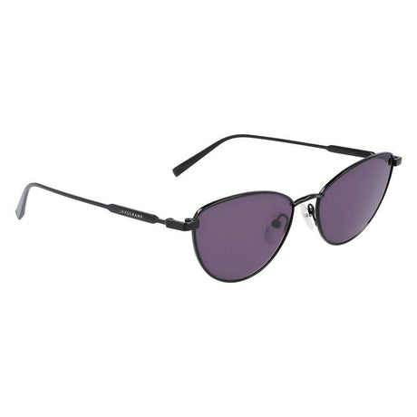 Longchamp Black Metal Sunglasses - Hilstor