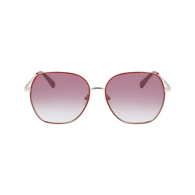 Longchamp Red Metal Sunglasses - Hilstor