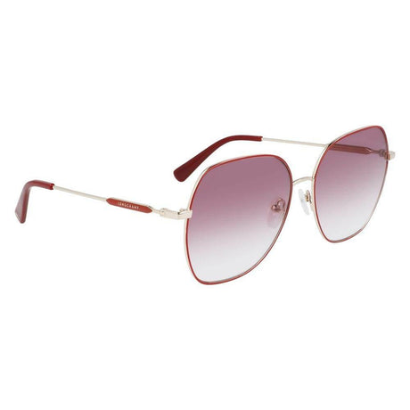 Longchamp Red Metal Sunglasses - Hilstor