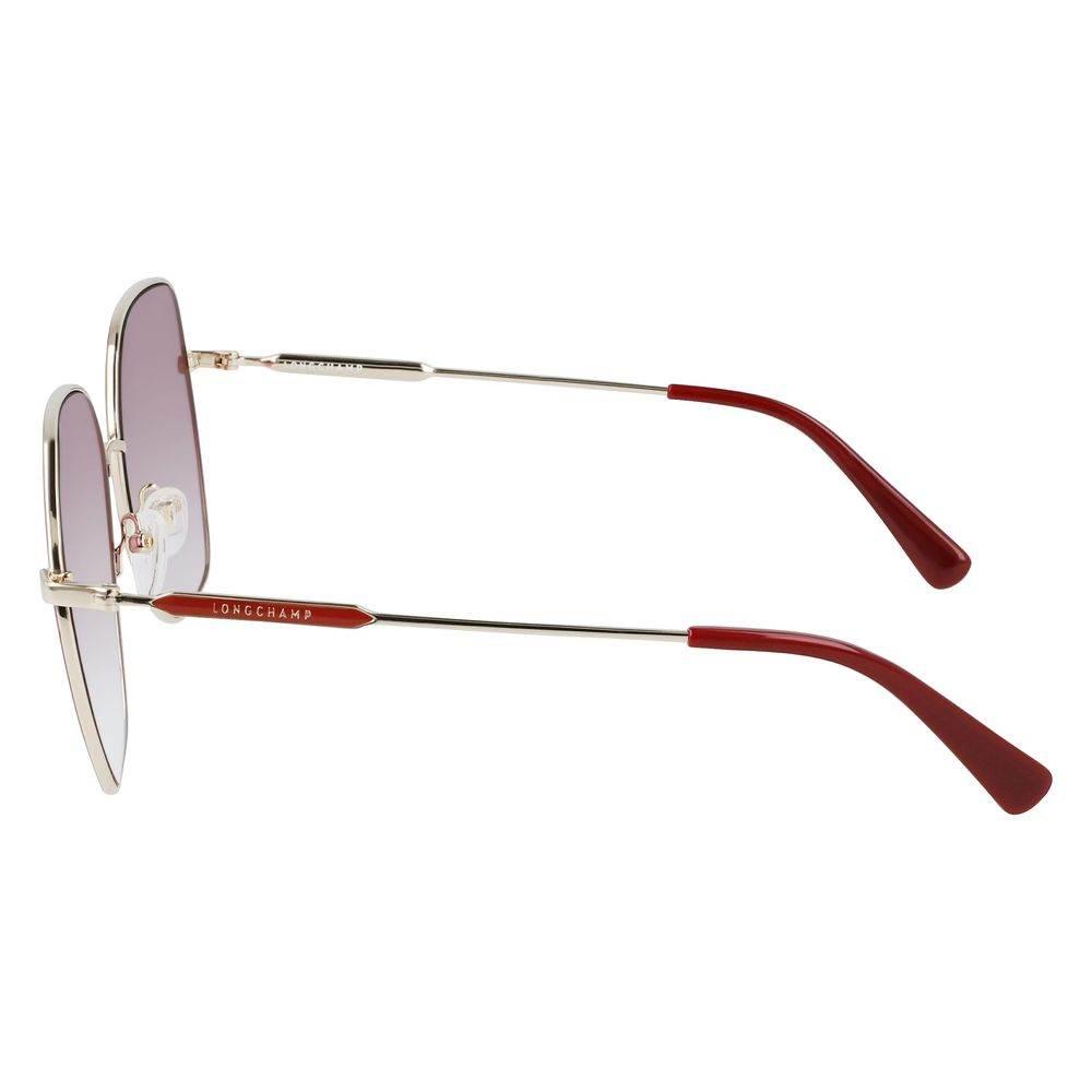 Longchamp Red Metal Sunglasses - Hilstor