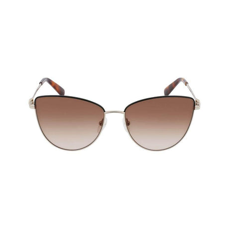 Longchamp Gold Metal Sunglasses - Hilstor