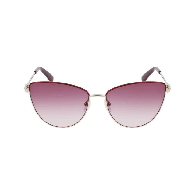 Longchamp Gold Metal Sunglasses - Hilstor