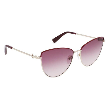Longchamp Gold Metal Sunglasses - Hilstor