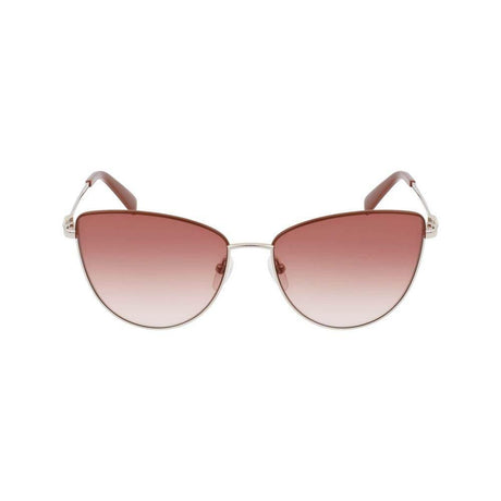 Longchamp Gold Metal Sunglasses - Hilstor