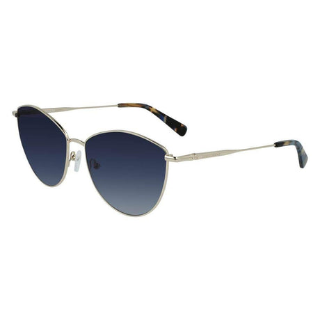 Longchamp Gold Metal Sunglasses - Hilstor
