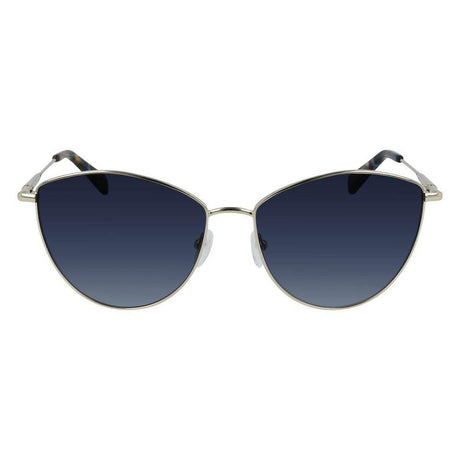 Longchamp Gold Metal Sunglasses - Hilstor