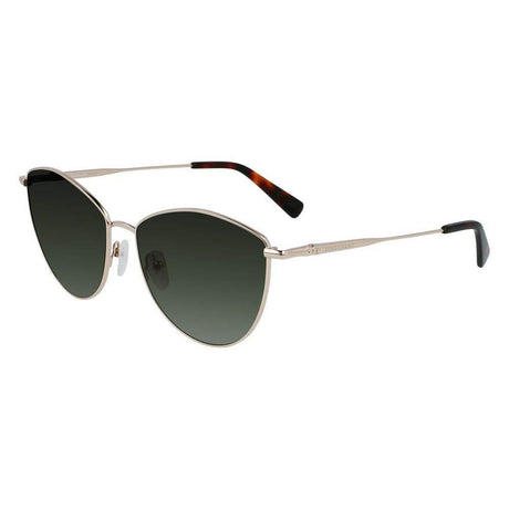 Longchamp Gold Metal Sunglasses - Hilstor