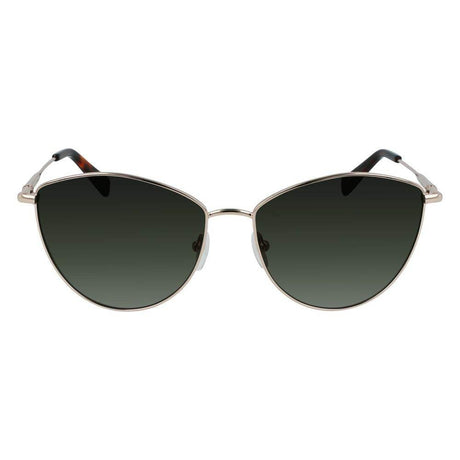 Longchamp Gold Metal Sunglasses - Hilstor