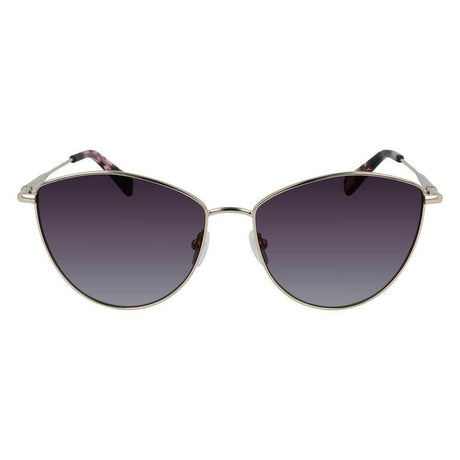 Longchamp Gold Metal Sunglasses - Hilstor