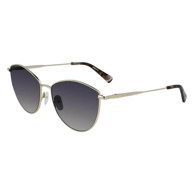 Longchamp Gold Metal Sunglasses - Hilstor