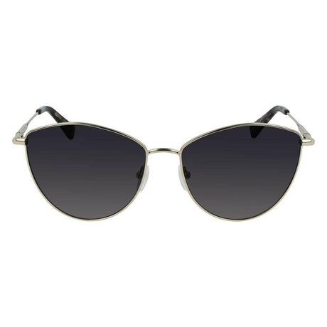 Longchamp Gold Metal Sunglasses - Hilstor