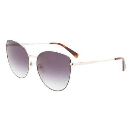 Longchamp Gold Metal Sunglasses - Hilstor