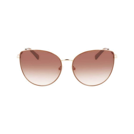 Longchamp Gold Metal Sunglasses - Hilstor