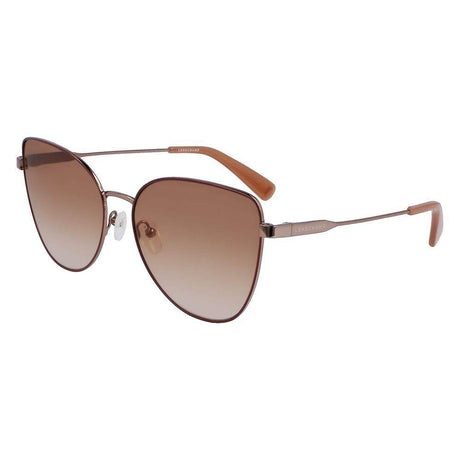 Longchamp Gold Metal Sunglasses - Hilstor